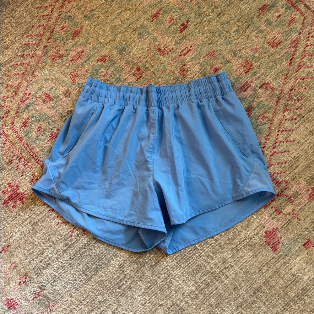 Women's Blue Athletic Shorts